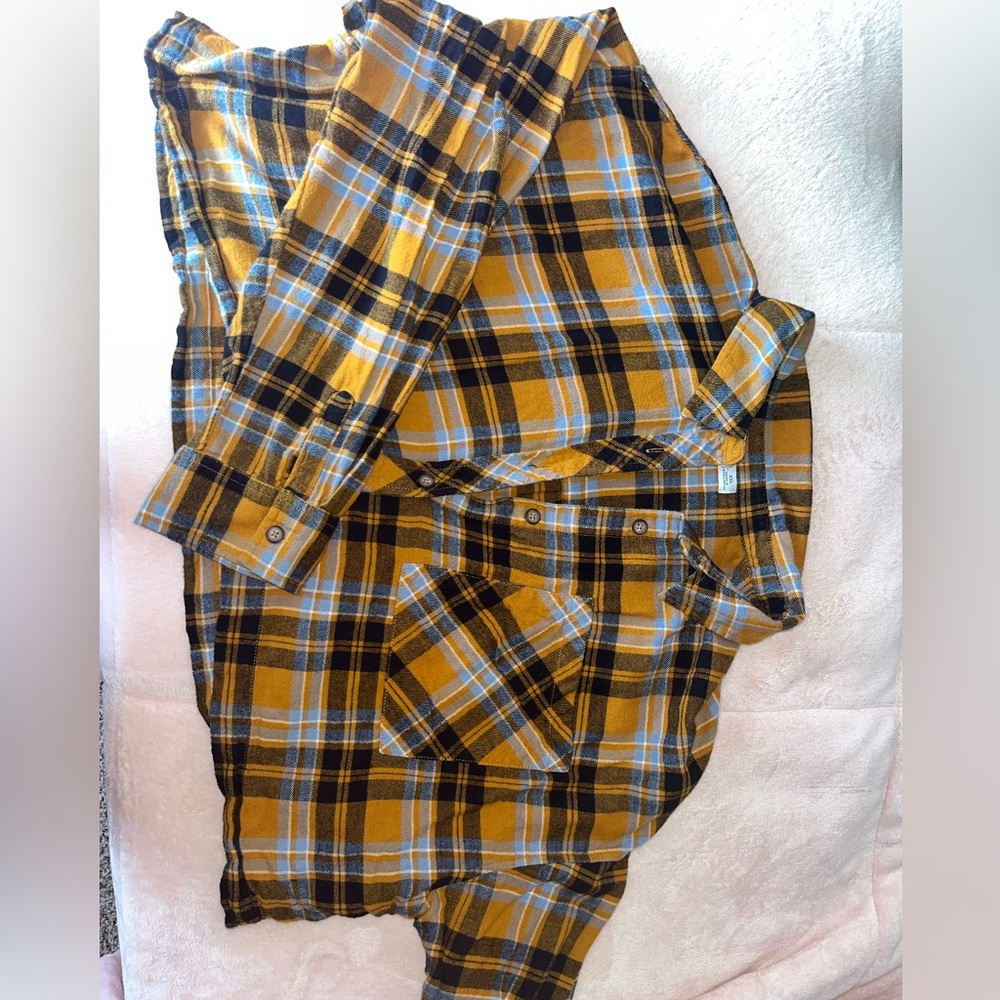 Crop top flannel